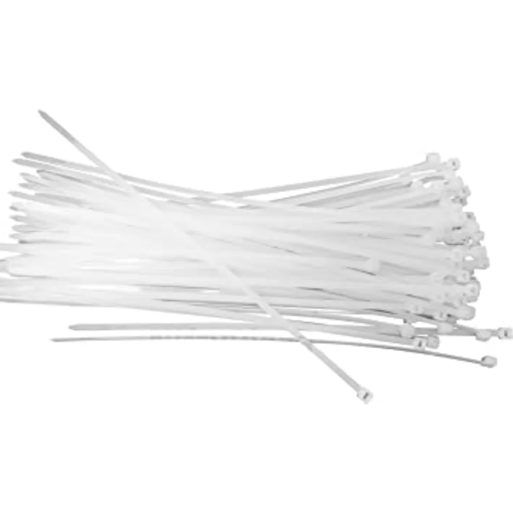Tracon Cable Ties 20 x 0.48cm - Clear