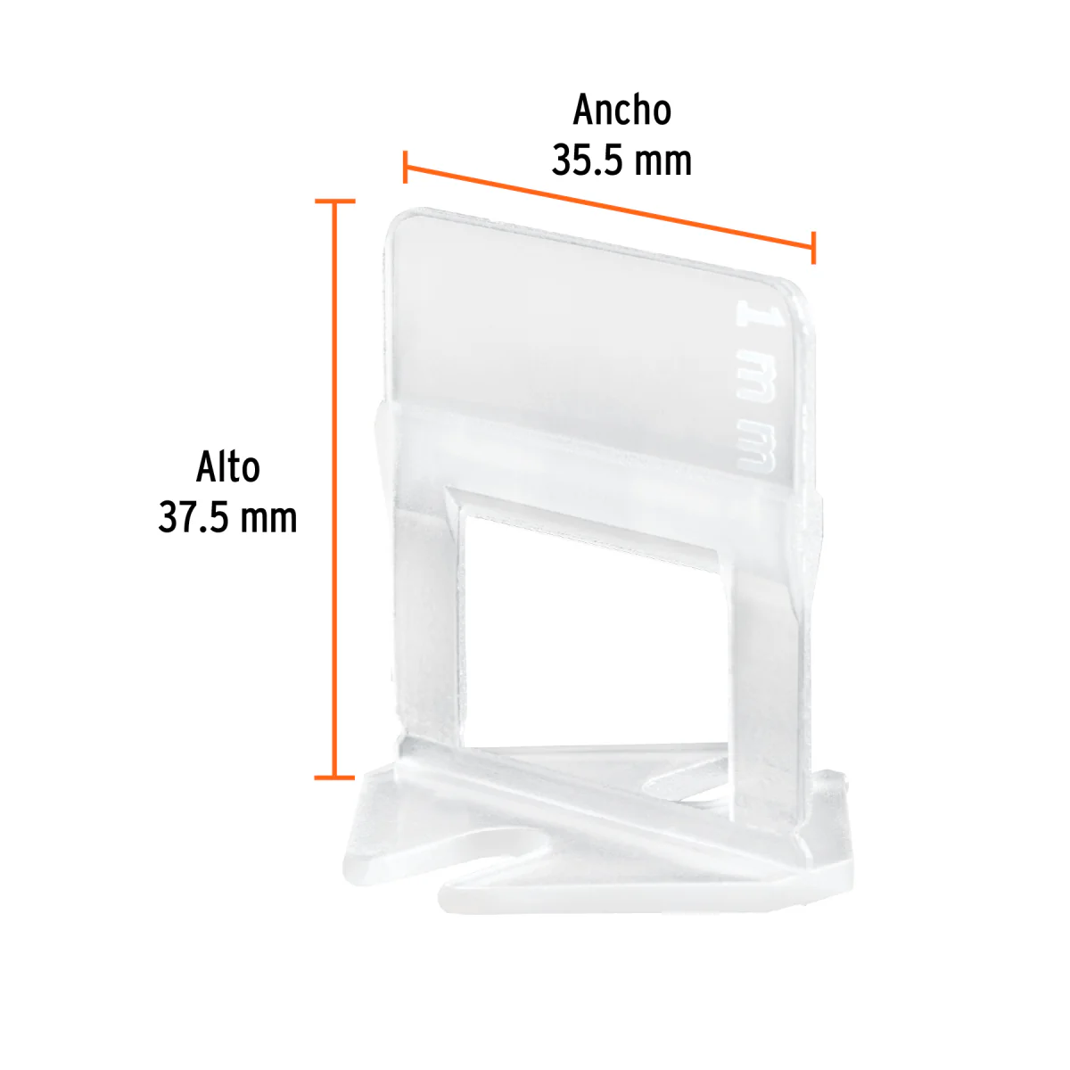Truper 1/32 In. Tile Leveling Clips (100-Pack)..