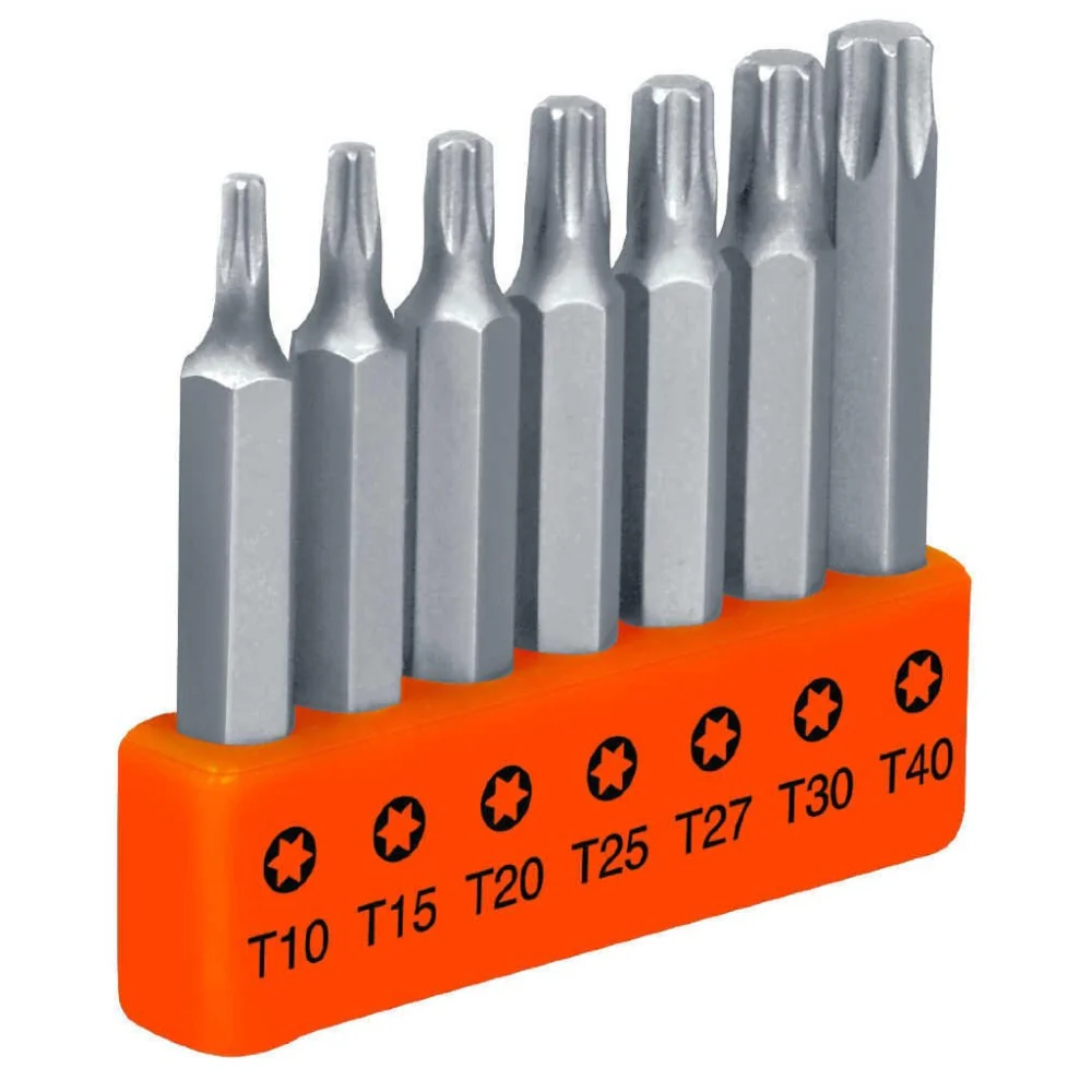 Truper 2" Bits Torx 7  Pcs .