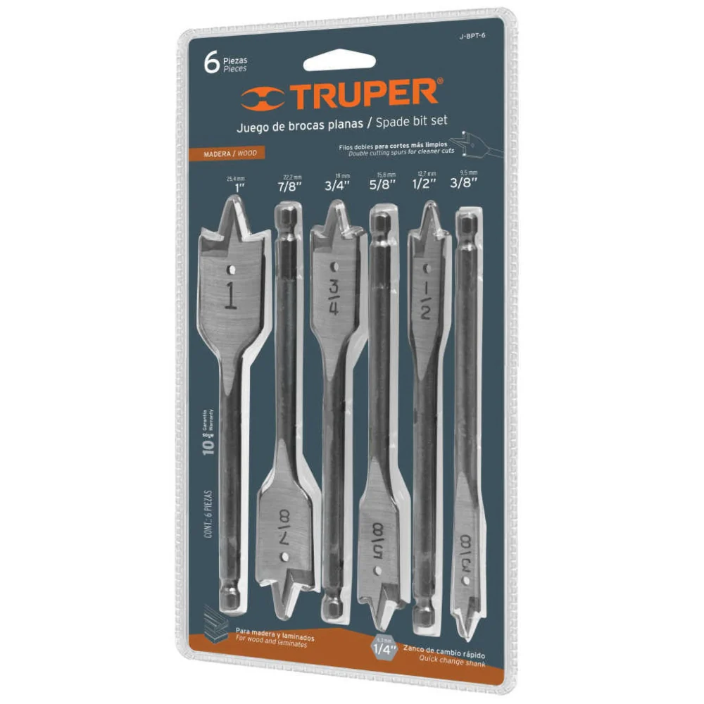 Truper Bitspade Setx6 .