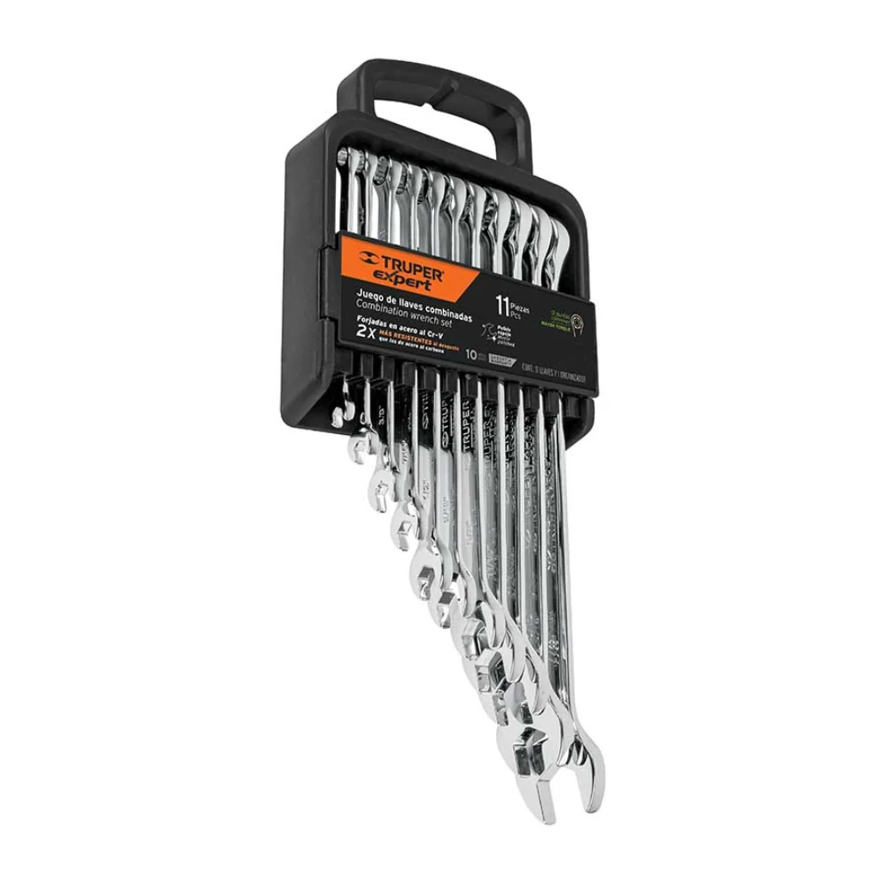 Truper Combination Metric Spanner Set Of 11 Pieces.