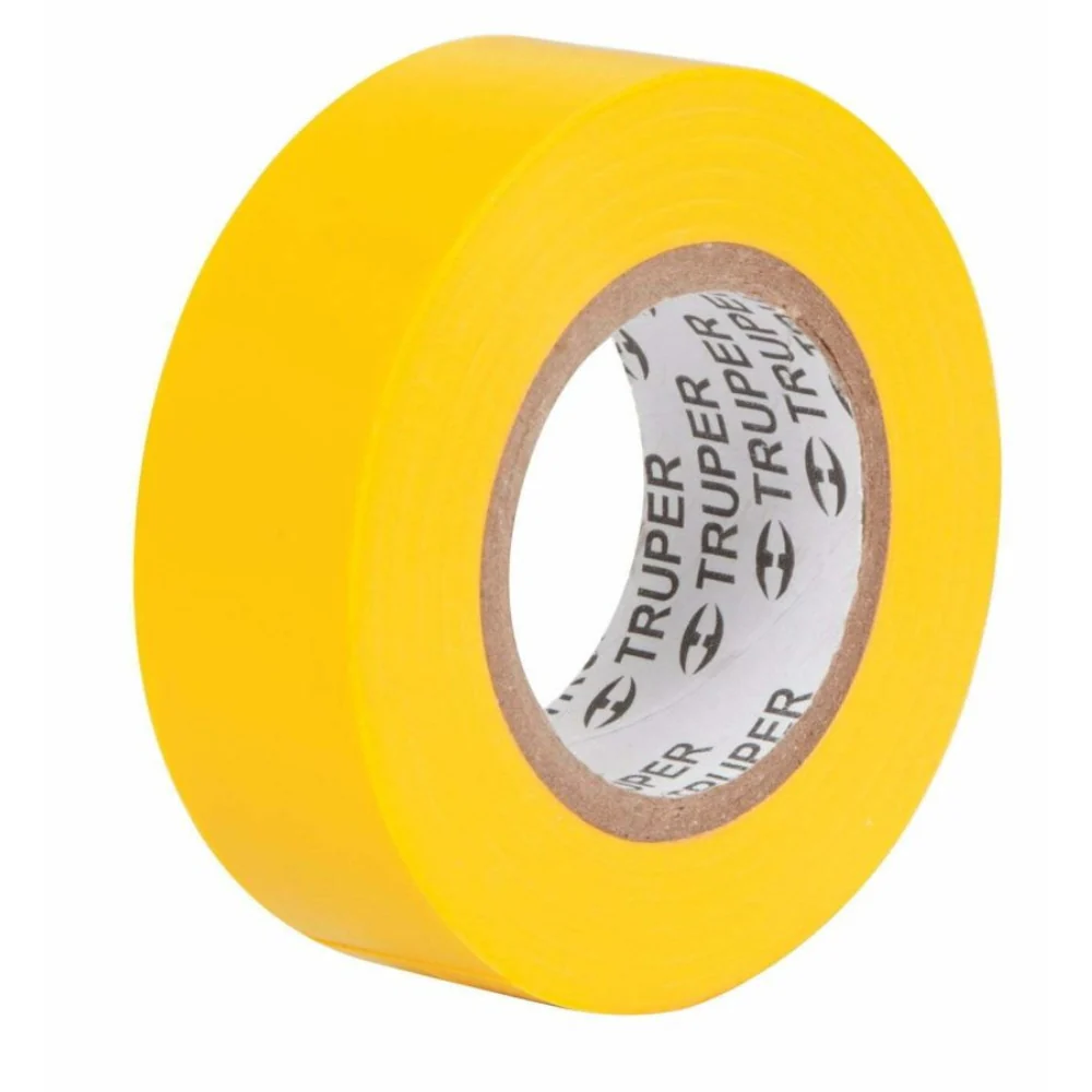 Truper Electrical Tape 1.9cm x 9m - Yellow