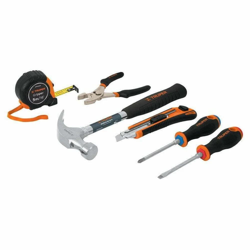 Truper Home Tool Set Of 6 Pieces.