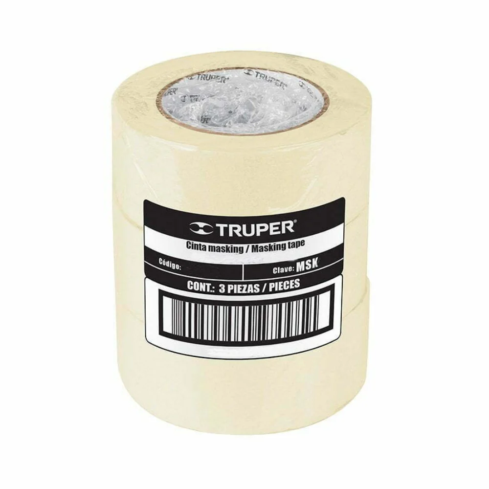 Truper Masking Tape 1.8cm x 50m - White
