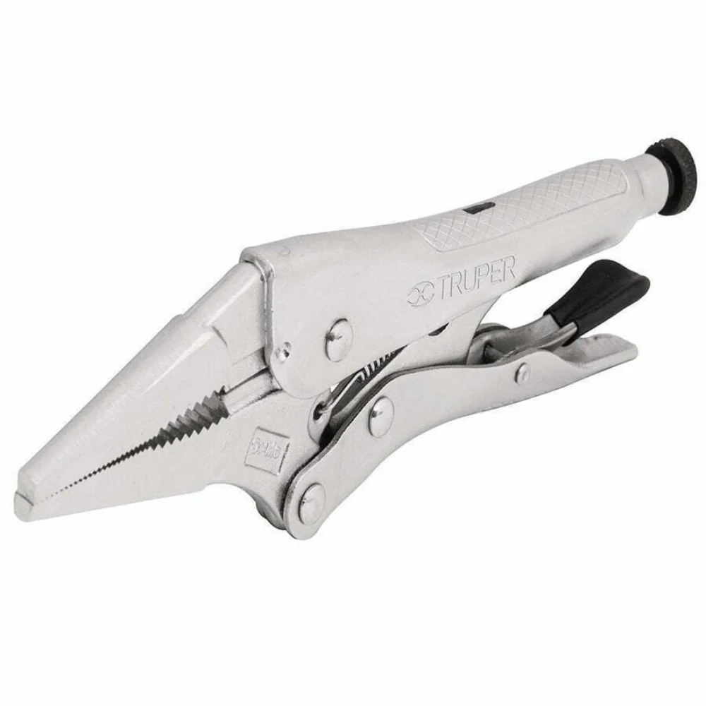 Truper Plier Long Nose Lock 6 Inches.
