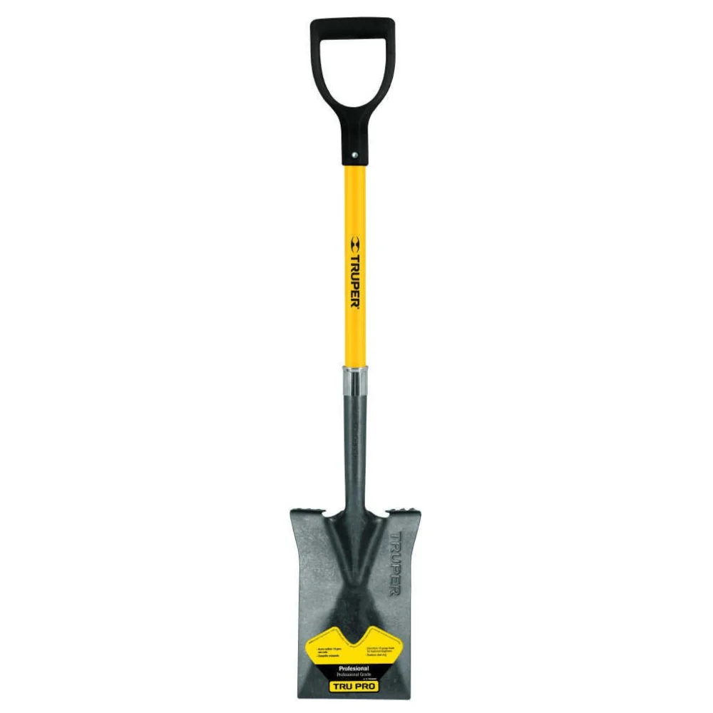 Truper Pro Scoop Shovel With Y-Handle.
