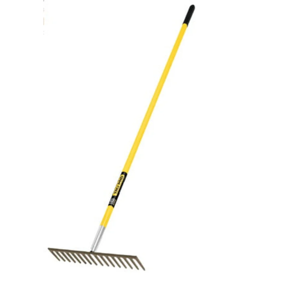 Truper Road Rake With 16 Tines And Heavy Duty Fibreglass Handle 152Cm.