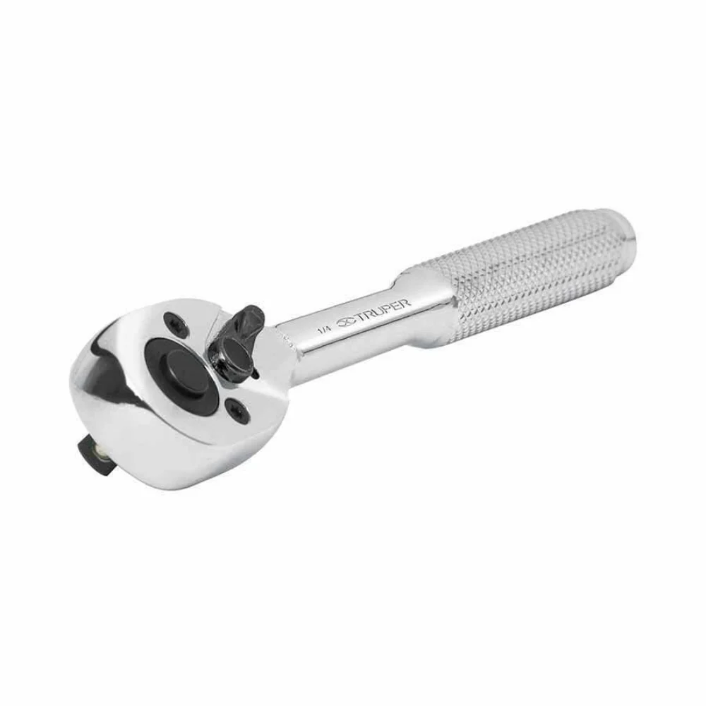 Truper Sckt Rachet Stl 1/4 Inches .