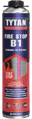 Tytan Fire Resistant Class B1 and EI240 Certified Gun PU Foam 750ml