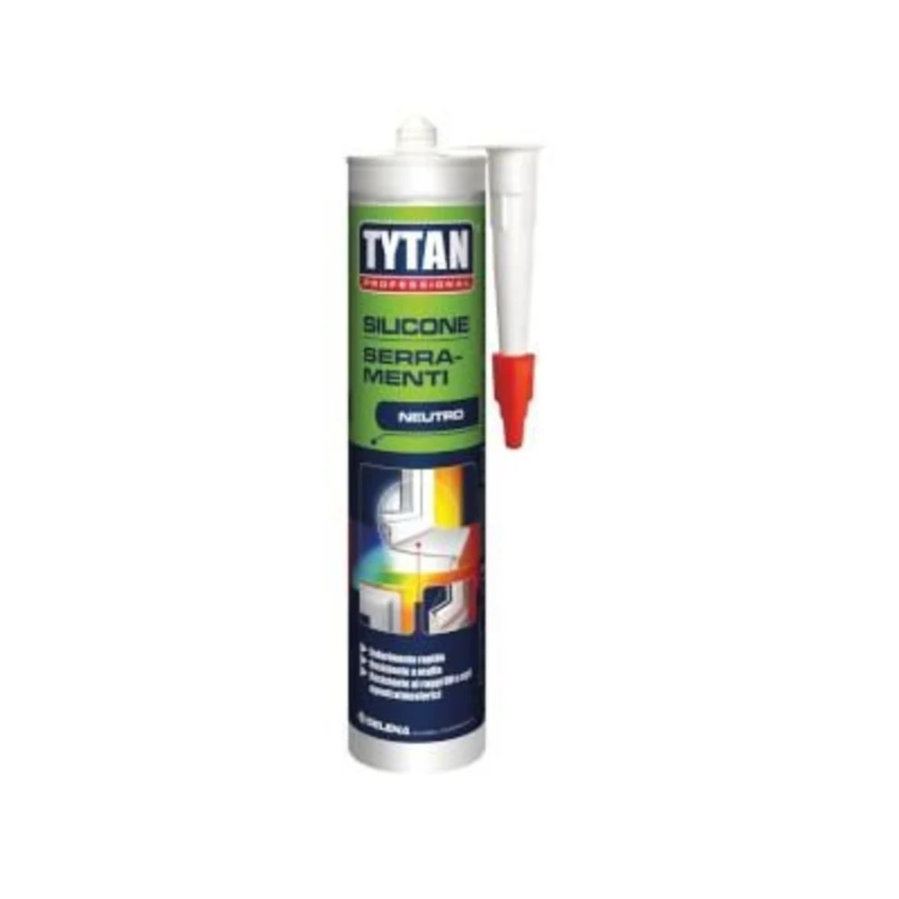 Tytan Neutral Silicone for Doors and Windows - White - Image 2