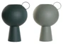 *Vase Iron 26X23X37 Wrinkled 2 Mod.