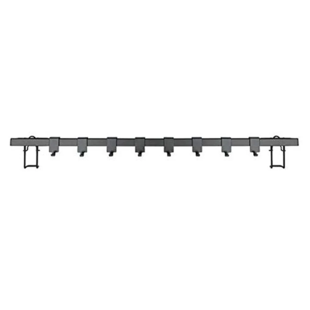 Wenko Hook Strip Gala Black 60 Cm 8 Hooks